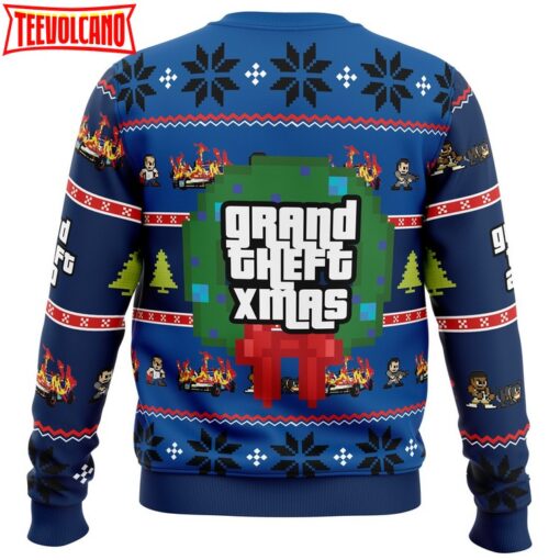 Grand Theft Xmas GTA Ugly Christmas Sweater