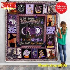 Granddaughters of the Witches Halloween Sofa Fleece Throw Blanket