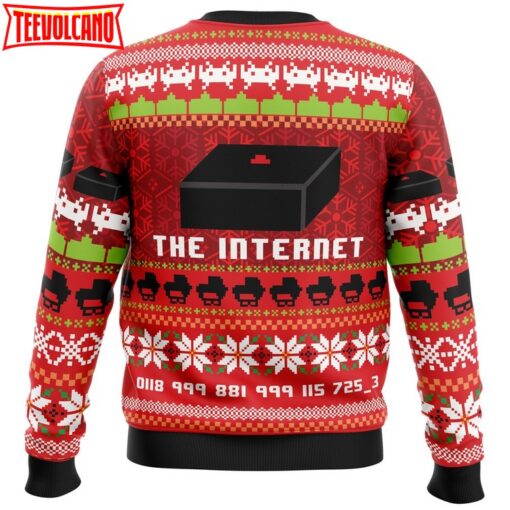 Great Reception The Internet Ugly Christmas Sweater