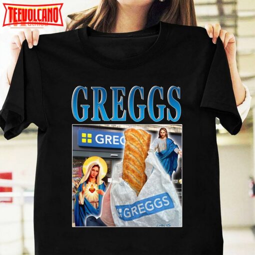 Greggs Homage T-Shirt, Bakery Chain Shirt