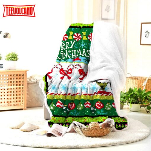 Grinch Blanket Merry Christmas Grinch  Grinch That Stole Christmas