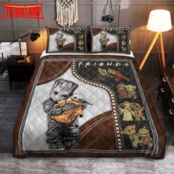 Groot Bed Sheets Bedspread Duvet Cover Bedding Set