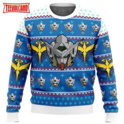 Gundam Helmet Ugly Christmas Sweater