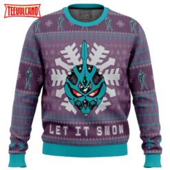 Guyver Let It Snow Ugly Christmas Sweater