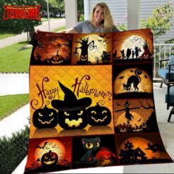 Halloween Like Sherpa Blanket Christmas Gift Ideas – Halloween Adult Blanket