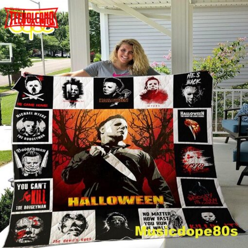 Halloween Michael Myers The Shape Horror Movie Blanket