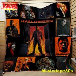 Halloween Movie Horror Killer Michael Myers Quilt Blanket