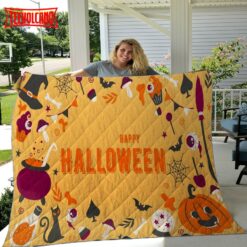 Halloween Pumpkin Blanket – Halloween Throw – Pumpkin Sherpa Throw