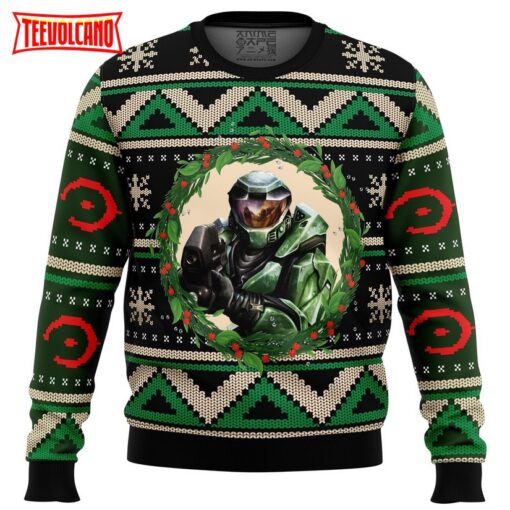 Halo Ugly Christmas Sweater