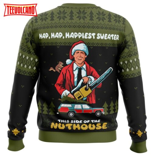 Hap, Hap, Happiest this Side of the Nuthouse National Lampoon’s Ugly Sweater