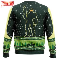 Happy Halo-days Halo Ugly Christmas Sweater