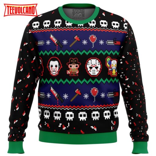 Happy Horrordays Ugly Christmas Sweater