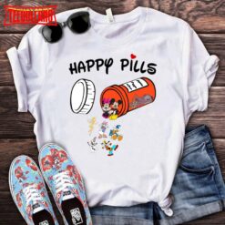 Happy Pills Disney Shirt, Disney Inspired, Cute Disney Sweatshirt