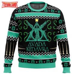 Harry Potter Avada Kedavra Ugly Christmas Sweater