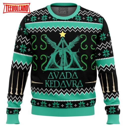 Harry Potter Avada Kedavra Ugly Christmas Sweater