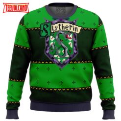 Harry Potter Slytherin Ugly Christmas Sweater