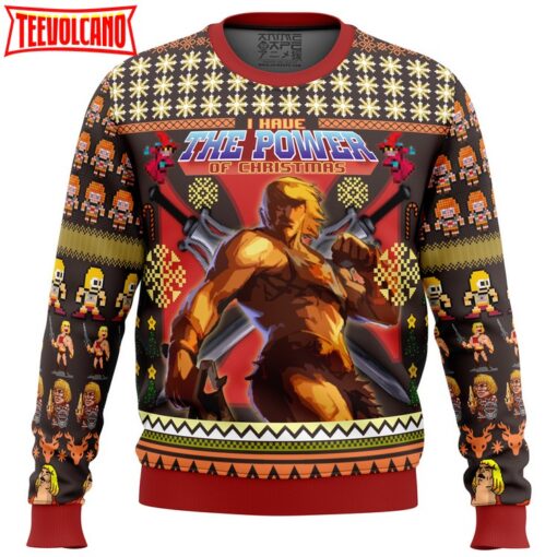 He-Man Masters of the Universe Ugly Christmas Sweater