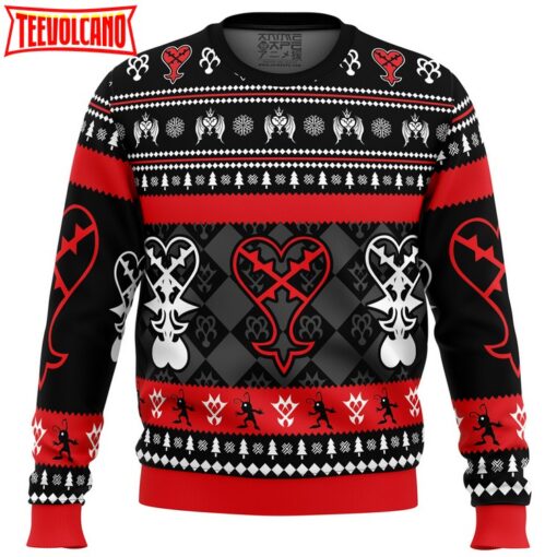 Heartless Christmas Kingdom Hearts Ugly Christmas Sweater