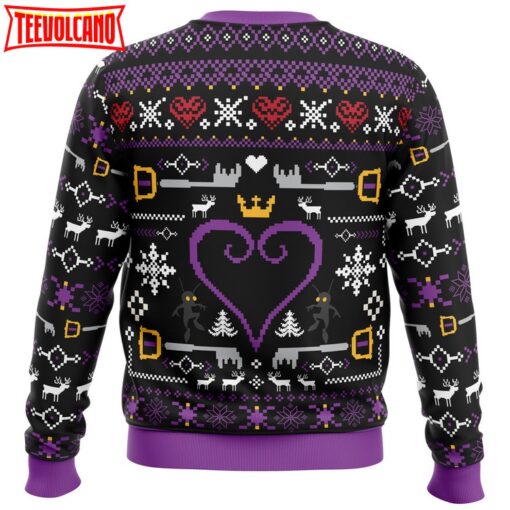 Hearts Kingdom Hearts Ugly Christmas Sweater