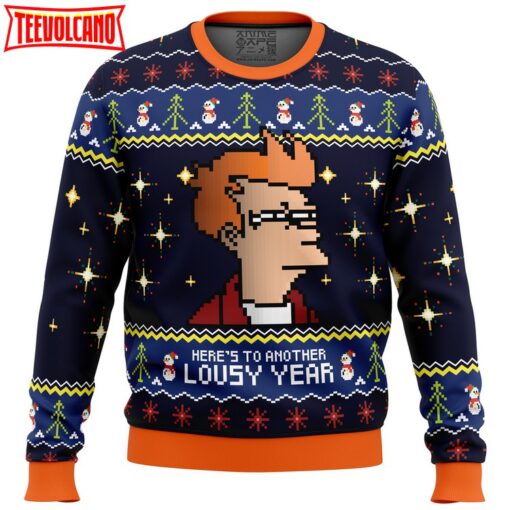 Here’s to another LOUSY YEAR Ugly Christmas Sweater