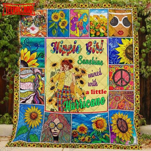 Hippie 3D Quilt Blanket