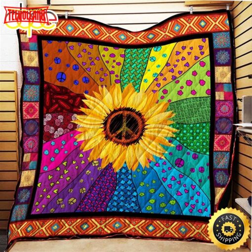 Hippie Sunshine Follower Hippie Blanket