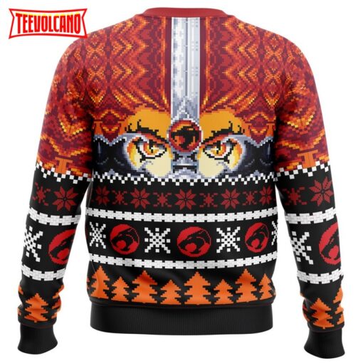 Ho Ho Hooo Holiday Thundercats Ugly Christmas Sweater