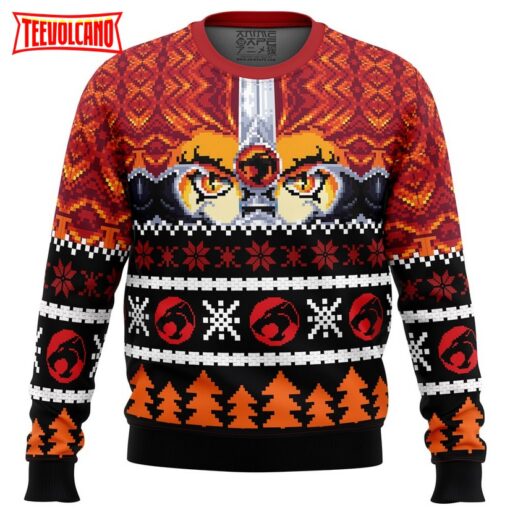 Ho Ho Hooo Holiday Thundercats Ugly Christmas Sweater