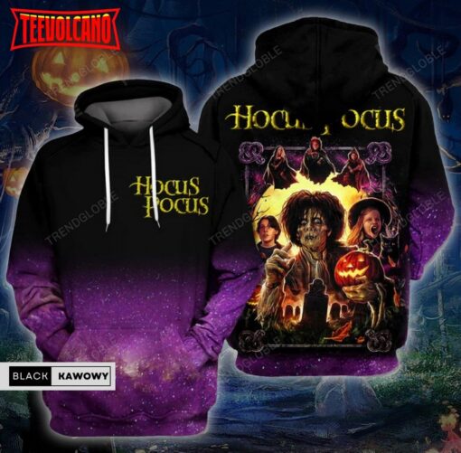 Hocus Pocus Pumpkin 3D Hoodie Halloween Day