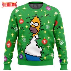 Homer Bush Meme The Simpsons Ugly Christmas Sweater