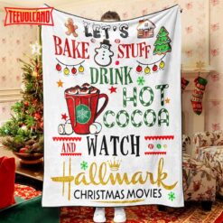 Hot Cocoa Christmas Blanket  Hallmark Blanket