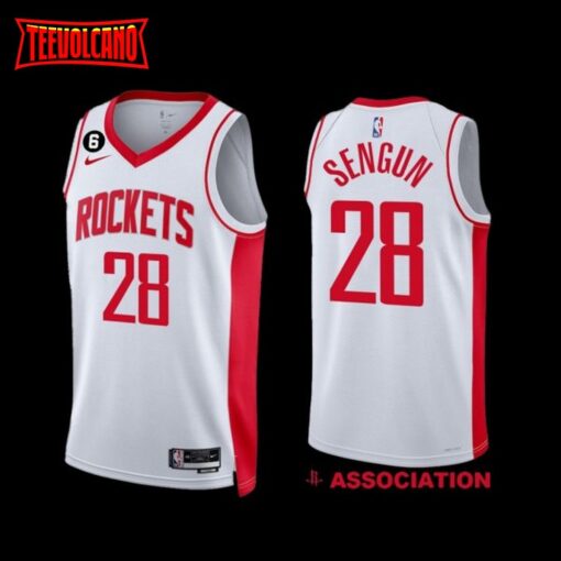 Houston Rockets Alperen Sengun 2022-23 Association Edition Jersey White