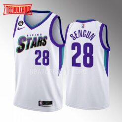 Houston Rockets Alperen Sengun 2023 NBA Rising Stars White Jersey