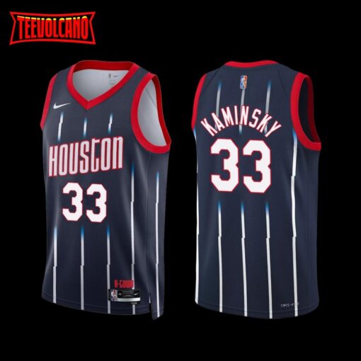 Houston Rockets Frank Kaminsky 2022-23 City Edition Jersey Navy