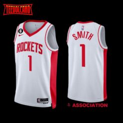 Houston Rockets Jabari Smith 2022-23 Association Edition Jersey White
