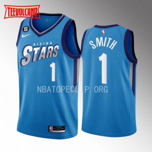 Houston Rockets Jabari Smith 2023 NBA Rising Stars Blue Jersey