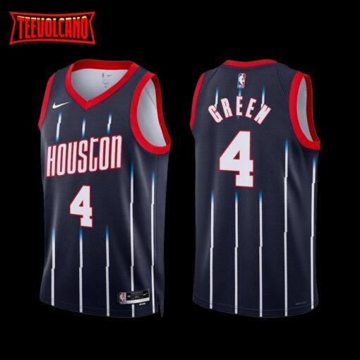 Houston Rockets Jalen Green 2022-23 City Edition Jersey Navy