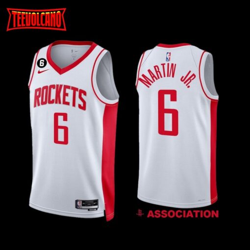 Houston Rockets Kenyon Martin Jr. 2022-23 Association Edition Jersey White