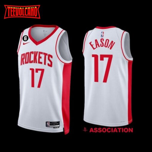 Houston Rockets Tari Eason 2022-23 Association Edition Jersey White