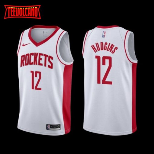 Houston Rockets Trevor Hudgins 2022-23 Association Edition Jersey White