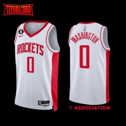 Houston Rockets TyTy Washington 2022-23 Association Edition Jersey White