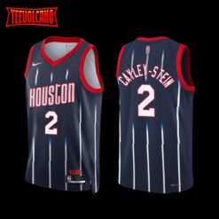 Houston Rockets Willie Cayley-Stein 2022-23 City Edition Navy Jersey