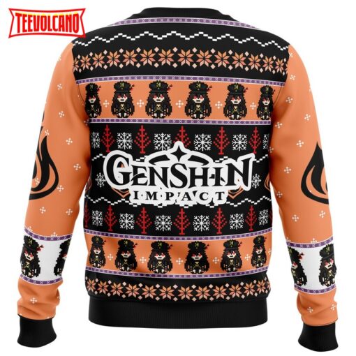 Hu Tao Genshin Impact Ugly Christmas Sweater