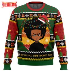 Huey Freeman The Boondocks Ugly Christmas Sweater