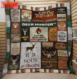 Hunting 3D Customized Quilt Blanket