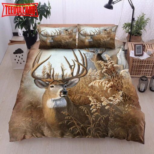 Hunting Deer Bed Sheets Duvet Cover Bedding Sets