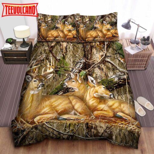 Hunting Deer Bedding Set Duvet Cover &amp Pillow Cases