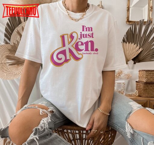 I am Just Kenough Shirt, Barbie Inspired Shirt, He’s Just Ken and Barbie Shirt