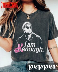 I Am Kenough Comfort Colors Shirt, Barbenheimer Come on Barbie Lest go Party Shirt