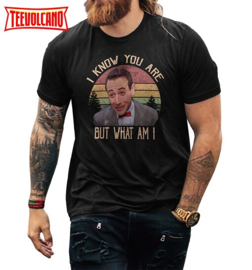 I Know You Are But What Am I Vintage Pee-Wee T-Shirt